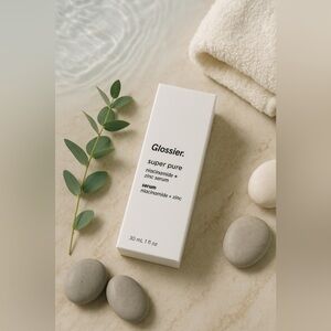 Glossier Super Pure Clarifying Face Serum Niacinamide Zinc 1 Fl oz / 30 mL New